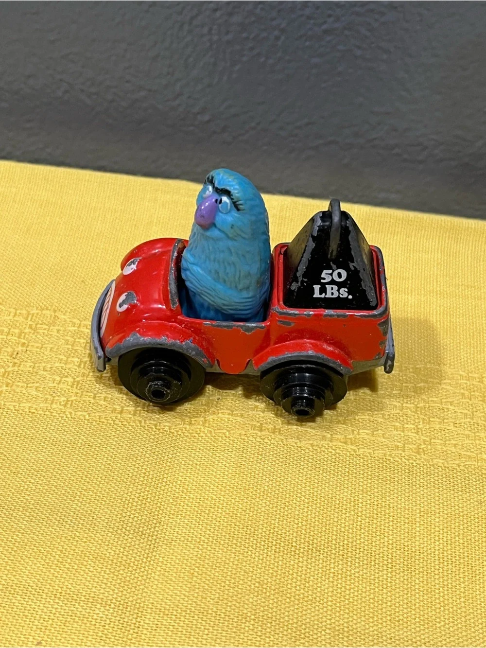 Vtg Jim Henson Muppets Die Cast Toy Vehicle Lot (7) 1979-1987
